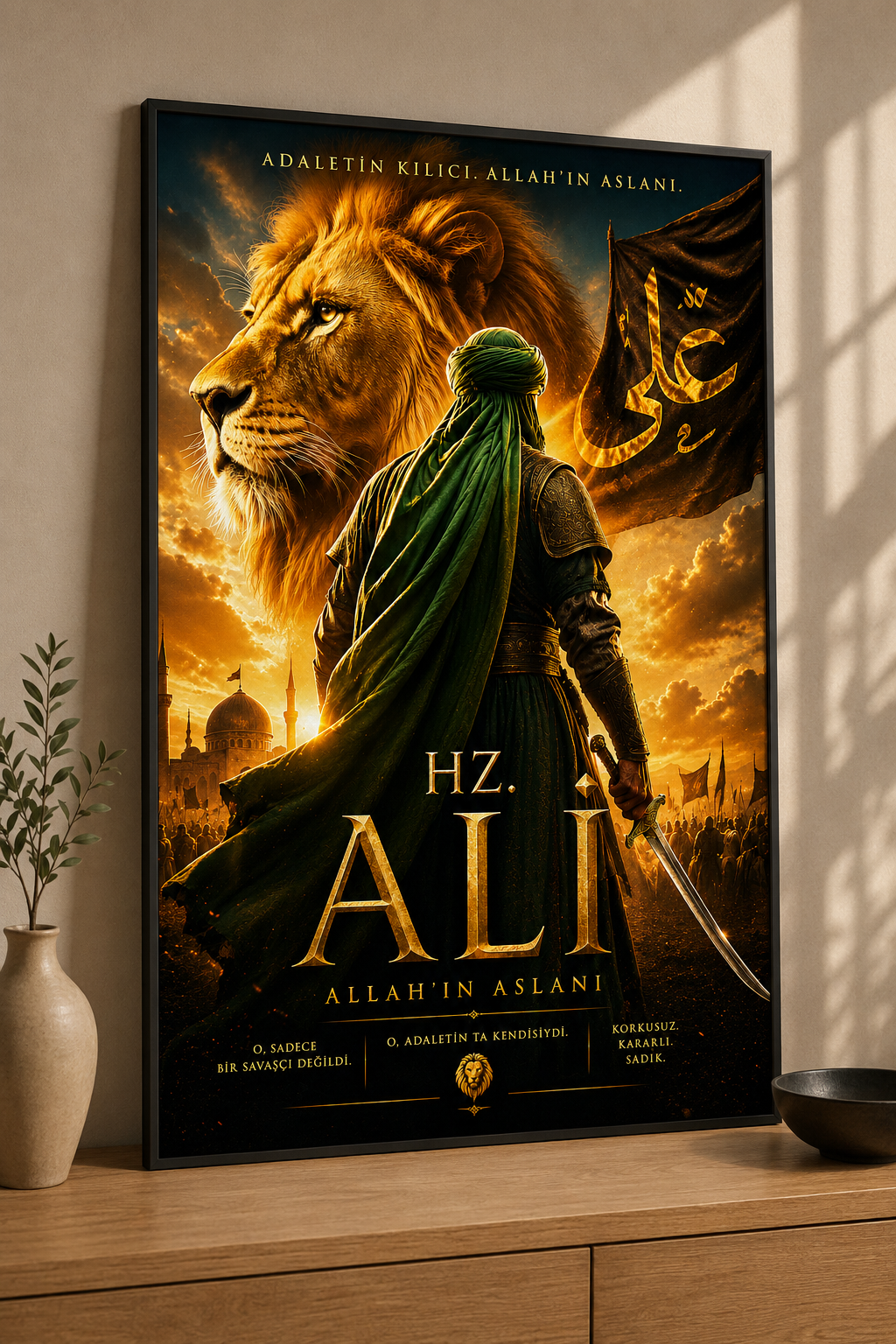 Hz Ali - Kılıç - Tablo