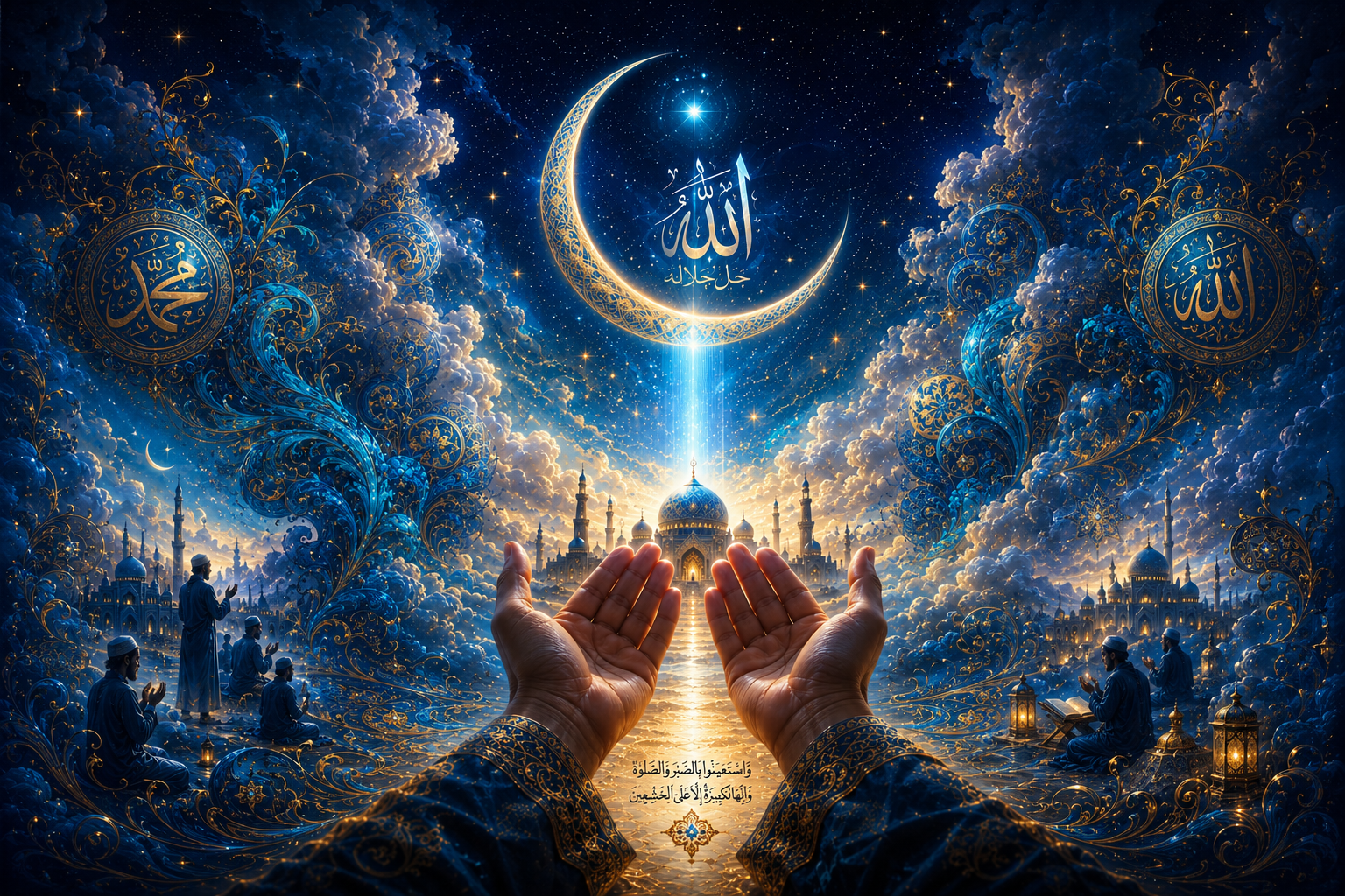 Mavi İslam Tablosu