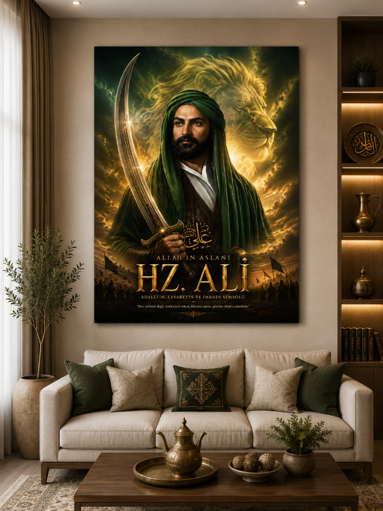 Hz Ali - Kılıç - Premium Tablo