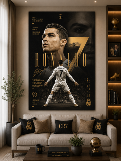 Cristiano Ronaldo - Premium Glossy Acrylic Wall Art