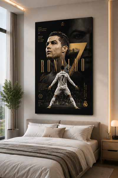 Cristiano Ronaldo - Premium Glossy Acrylic Wall Art