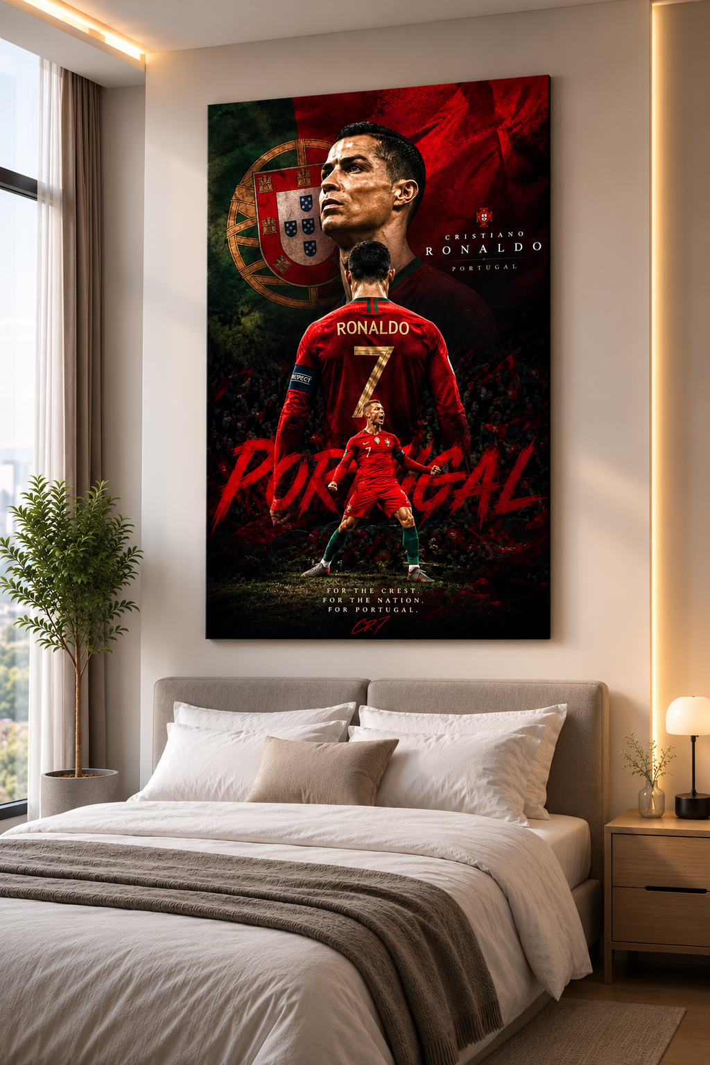 Cristiano Ronaldo - Premium Glossy Acrylic Wall Art