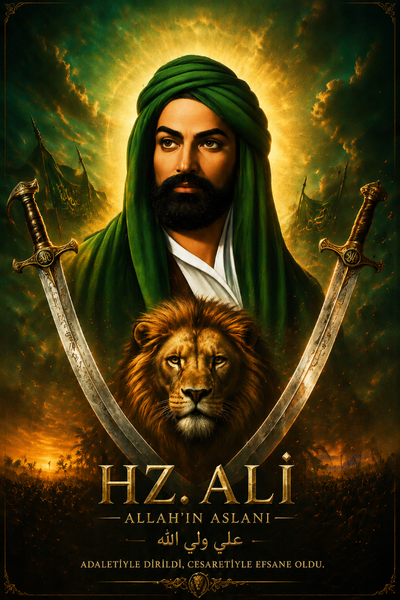 Hz Ali - Kılıç - Premium Tablo