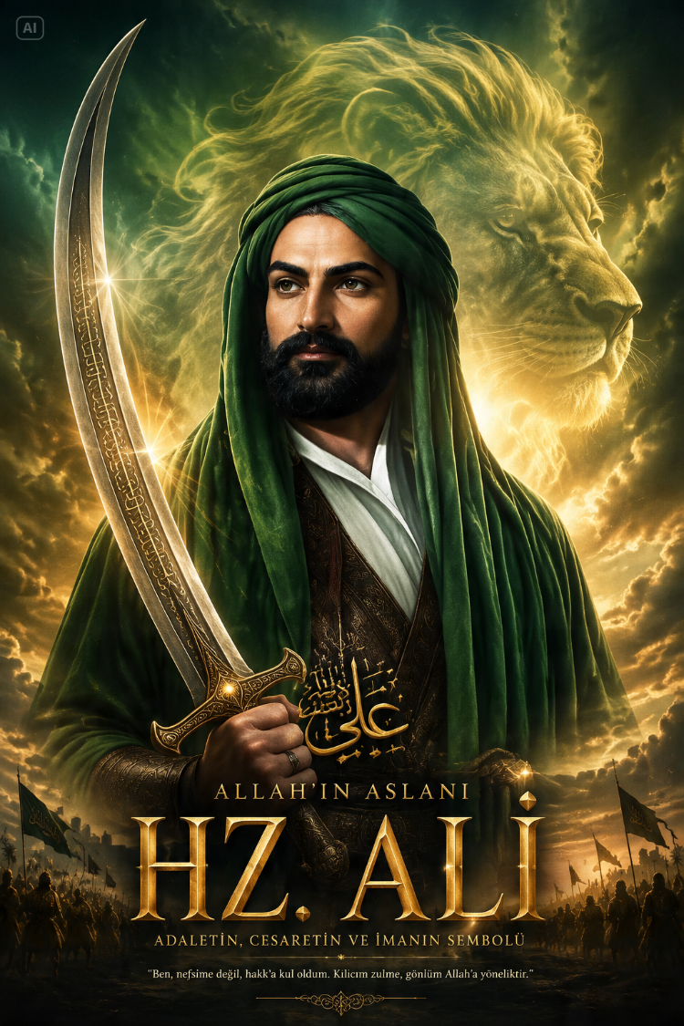 Hz Ali - Kılıç - Premium Tablo