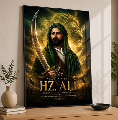 Hz Ali - Kılıç - Premium Tablo