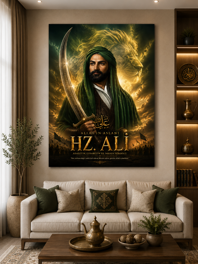 Hz Ali - Kılıç - Premium Tablo